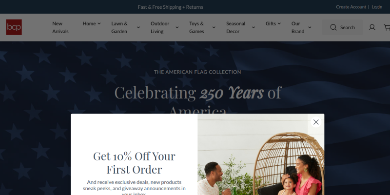 Best Choice Products store screenshot