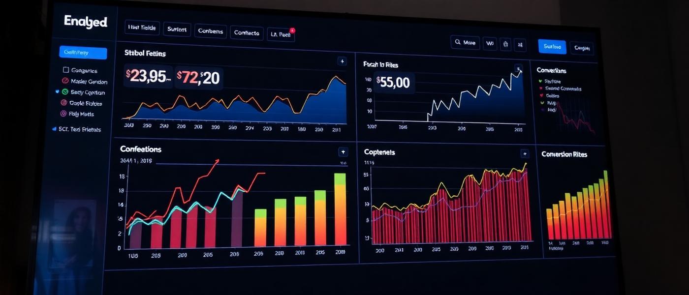 Ecommerce analytics dashboard