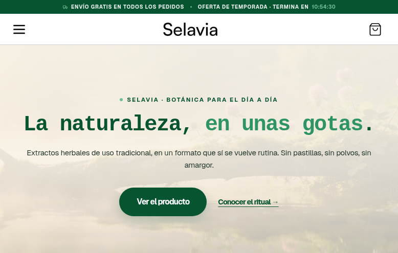 Selavia store screenshot