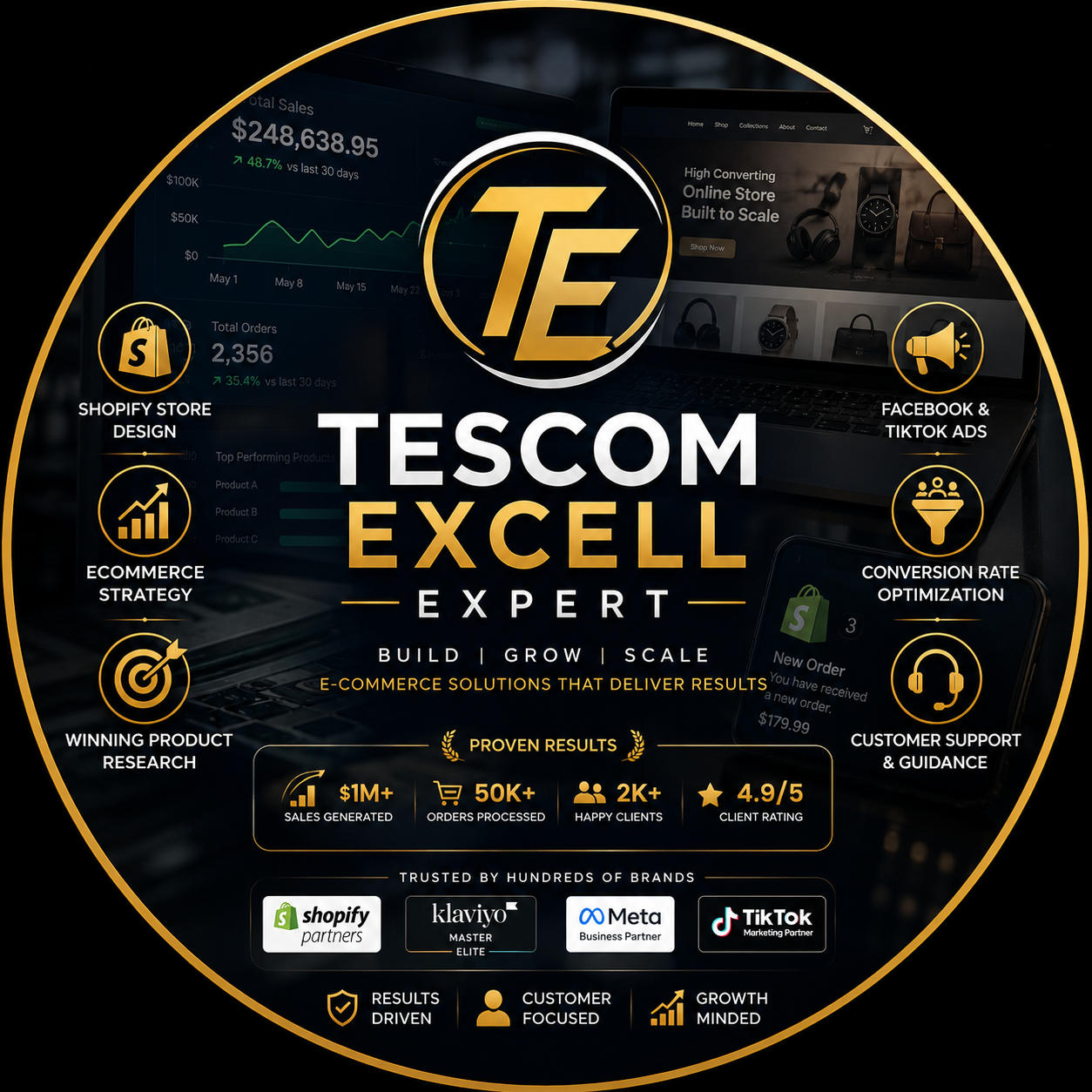 Tescom Excell Expert — Shopify sales proof and services